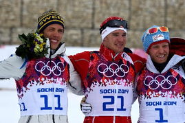 瑞士选手领奖图