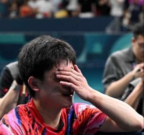 张本智和在比赛中