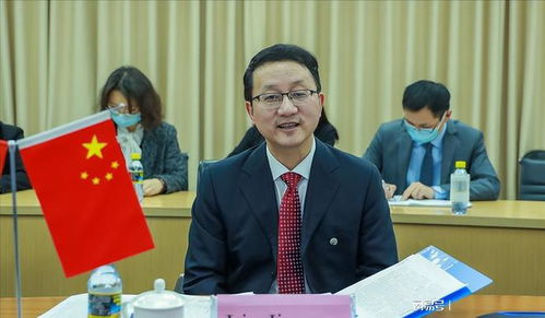 外交部亚洲司司长刘劲松交涉现场图