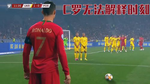 C罗在赛场拼搏