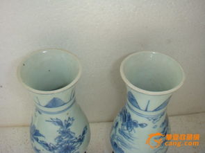 一个精致的青花瓷瓶