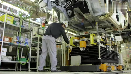 日本汽车工厂内部