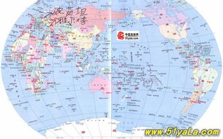 涉及国家位置示意图