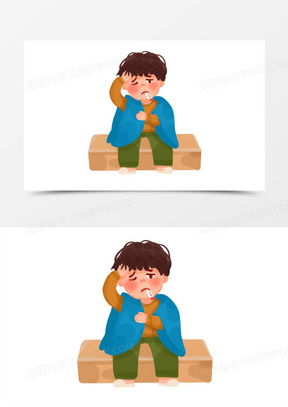 生病的孩子