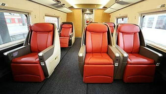 高铁列车内部座椅图