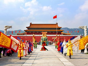 横店影视城景色