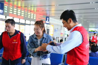 一家人准备乘高铁