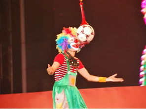 小丑表演的搞笑瞬间