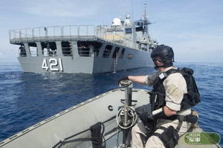 美国军舰在南海