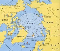 俄美在世界地图上的位置