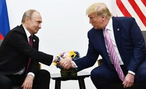 普京发表声明的画面