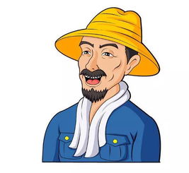 农民丰收后的喜悦