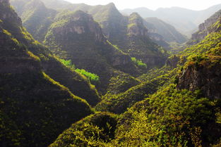 太行山脉雄伟景象