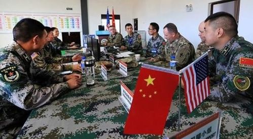 中美两军并肩作战画面