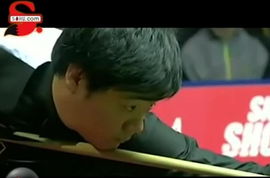 丁俊晖打出147的瞬间