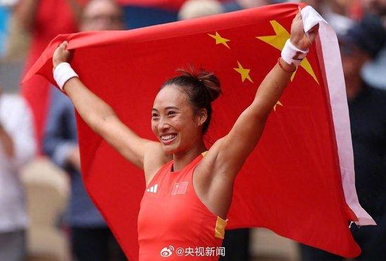 郑钦文奥运夺金