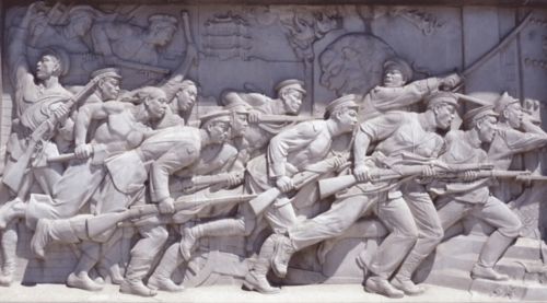 浮雕充满历史感