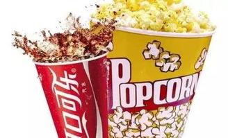 电影票和爆米花