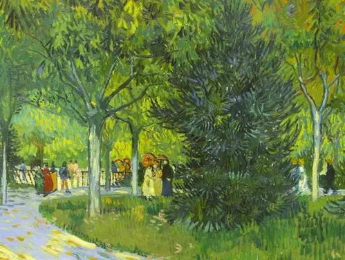 公园里昏暗的小路