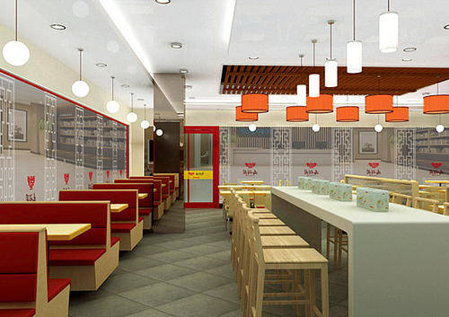 餐饮公司店铺外观