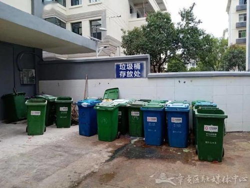 公园垃圾桶附近脏乱的情况