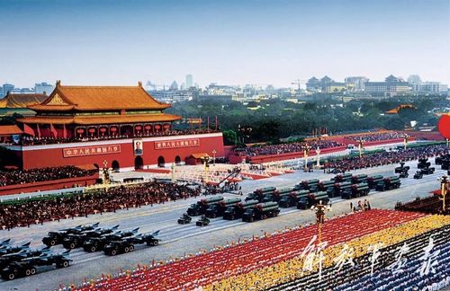 装备方队行驶场景