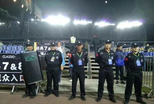 演唱会现场安保人员