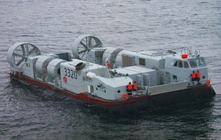 气垫登陆艇登陆