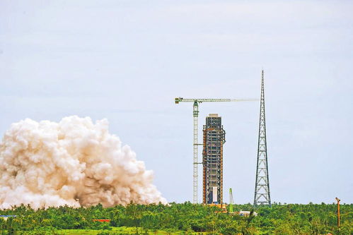 长征十号系留点火试验场景