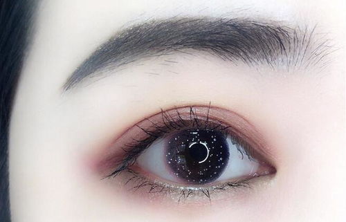 淡雅眼影妆容示例