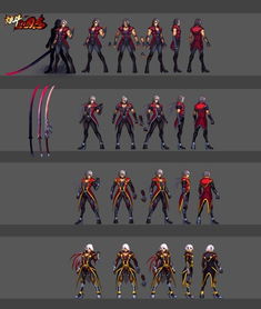 游戏角色概念图