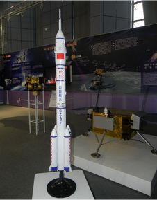 军事航天设备模型