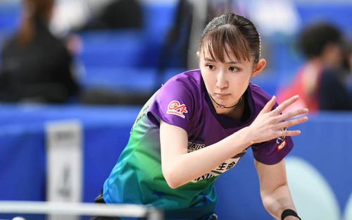 早田希娜比赛时的风采