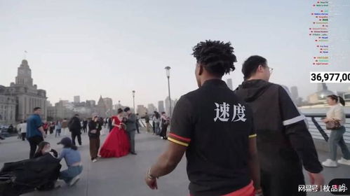 甲亢哥在中国街头互动