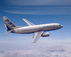 波音737客机外观