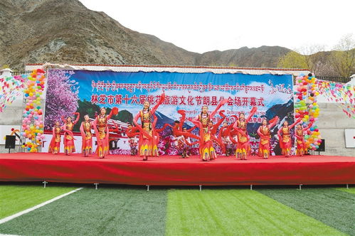 西藏文化节庆活动现场