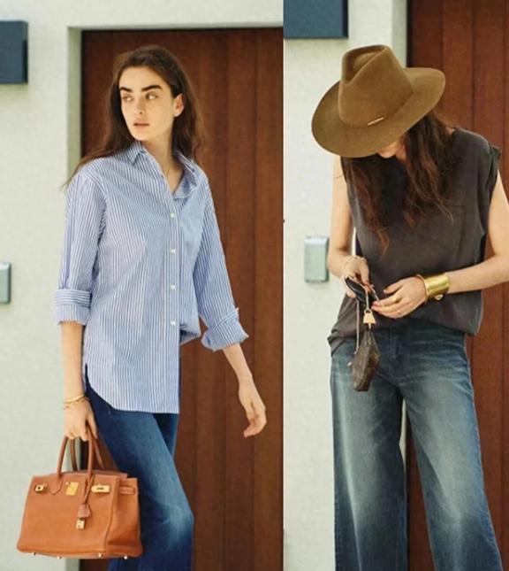 静奢老钱风穿搭示例