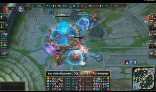 两队激烈对抗场景