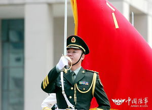 王子赫执行仪仗司礼任务