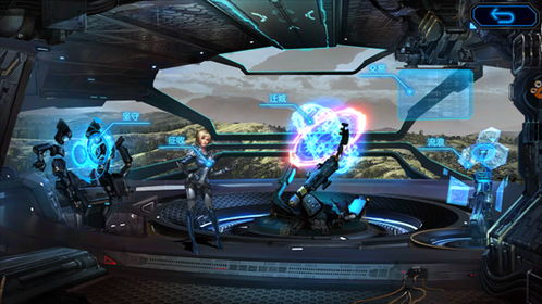 《崩坏：星穹铁道》充满科技感的游戏画面