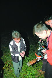 嫌疑人指认凶器