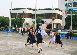 激烈的比赛画面