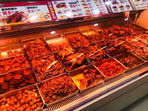 煌上煌卤味产品展示