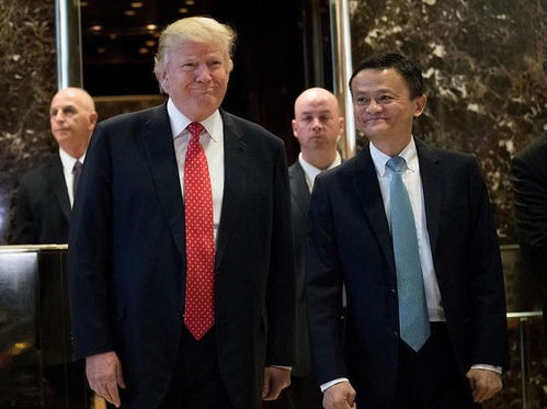 特朗普与英特尔高管交谈