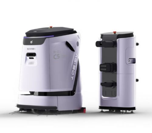 智元机器人的多种产品