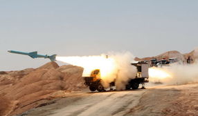 伊朗导弹发射场景