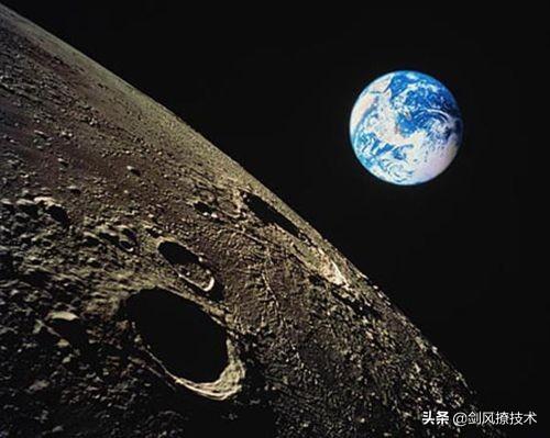 月球表面的月壤样本