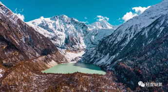 西藏雪山湖泊风光