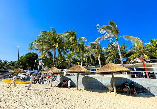 三亚美丽的海滩风光