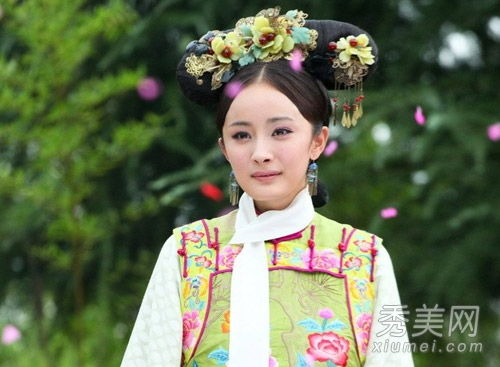 杨幂在《宫锁心玉》中的造型精美